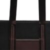 Women's Western Casual Solid Zip Tote Bag